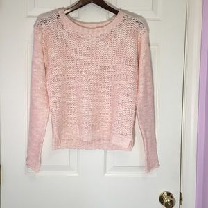 Aéropostale Pink Knit Sweater
